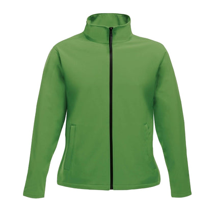 Extreme Green-Black - Front - Regatta Professional Womens-Ladies Printable Soft Shell Jacket