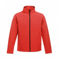 Classic Red-Black - Front - Regatta Professional Womens-Ladies Printable Soft Shell Jacket