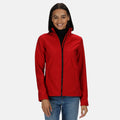 Classic Red-Black - Back - Regatta Womens-Ladies Ablaze Printable Softshell Jacket