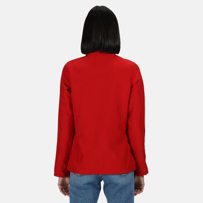 Classic Red-Black - Lifestyle - Regatta Professional Womens-Ladies Printable Soft Shell Jacket