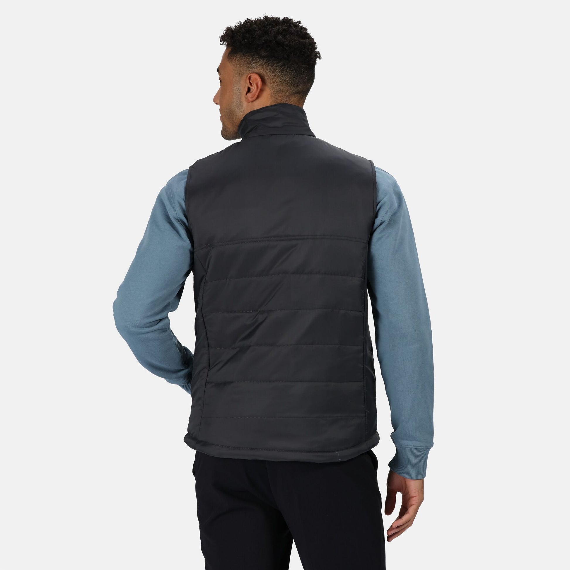 Seal Grey - Side - Regatta Professional Mens Insulated Body Warmer