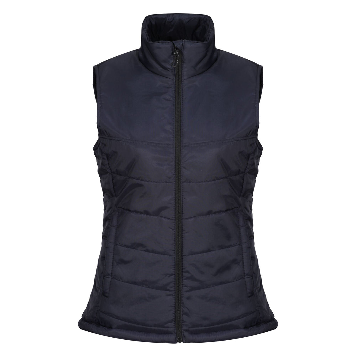 Navy - Front - Regatta Professional Womens-Ladies Stage II Insulated Body Warmer