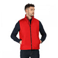 Classic Red-Black - Back - Regatta Professional Mens Quilted Insulated Body Warmer
