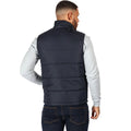 Navy-Black - Side - Regatta Professional Mens Quilted Insulated Body Warmer