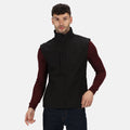 Black - Side - Regatta Professional Mens Softshell 3 Layer Body Warmer