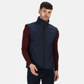 Navy - Lifestyle - Regatta Mens Octagon 3 Layer Printable Softshell Bodywarmer