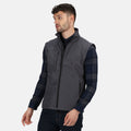 Seal Grey - Side - Regatta Mens Octagon 3 Layer Printable Softshell Bodywarmer