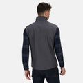 Seal Grey - Lifestyle - Regatta Mens Octagon 3 Layer Printable Softshell Bodywarmer