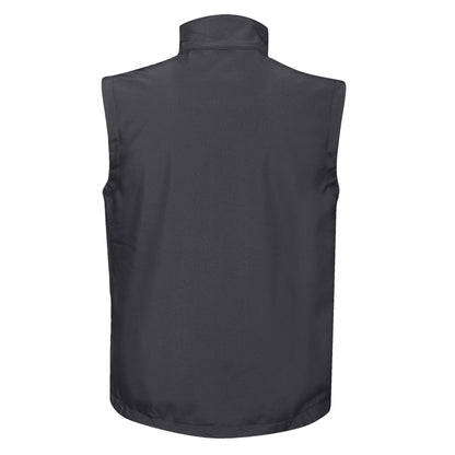 Seal Grey - Pack Shot - Regatta Professional Mens Softshell 3 Layer Body Warmer