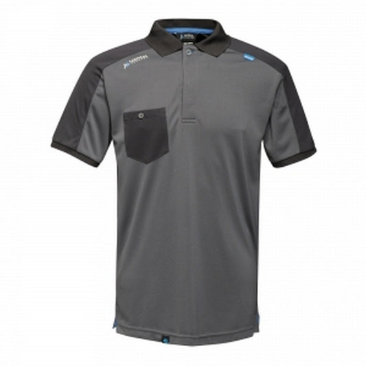 Seal Grey - Front - Regatta Professional Mens Polo Shirt