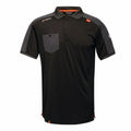 Black - Front - Regatta Mens Offensive Wicking Polo Shirt