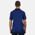 New Royal-Navy - Lifestyle - Regatta Mens Contrast Coolweave Polo Shirt