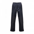 Navy - Front - Regatta Professional Mens Packaway Over Trousers