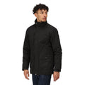 Black - Side - Regatta Mens Darby III Insulated Jacket