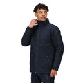 Navy - Side - Regatta Mens Darby III Insulated Jacket