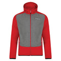 Orient Red-Traffic Black - Front - Dare2B Mens Creed Softshell Jacket