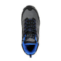 Navy-Lime Punch - Front - Regatta Childrens-Kids Holcombe IEP Junior Hiking Boots