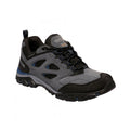 Granite-Dark Denim - Front - Regatta Mens Holcombe IEP Low Hiking Boots