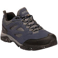 Navy-Granite - Front - Regatta Mens Holcombe IEP Low Hiking Boots