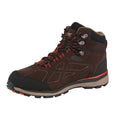 Peat-Burnt Salmon - Side - Regatta Mens Samaris Suede Hiking Boots