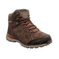 Peat-Burnt Salmon - Front - Regatta Mens Samaris Suede Hiking Boots