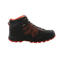 Black-Neon Peach - Back - Regatta Womens-Ladies Samaris Mid II Hiking Boots