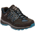 Moroccan Blue-Black - Front - Regatta Womens-Ladies Samaris Low II Hiking Boots