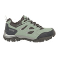Mint Green-Briar Grey - Back - Regatta Womens-Ladies Holcombe IEP Low Hiking Boots