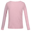 Powder Pink - Back - Regatta Womens-Ladies Frayda Long Sleeved T-Shirt