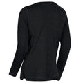 Black - Back - Regatta Womens-Ladies Frayda Long Sleeved T-Shirt