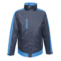 Black Blue-Gentian Blue - Front - Regatta Mens Contrast Full Zip Jacket
