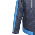 Black Blue-Gentian Blue - Side - Regatta Mens Contrast Full Zip Jacket