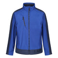 Light Blue-Black Blue - Front - Regatta Professional Mens Contrast 3 Layer Soft Shell Jacket