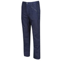 Navy - Side - Regatta Mens Original Action Waterproof Trousers - Regular