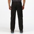 Traffic Black - Pack Shot - Regatta Mens Pro Cargo Waterproof Trousers - Regular