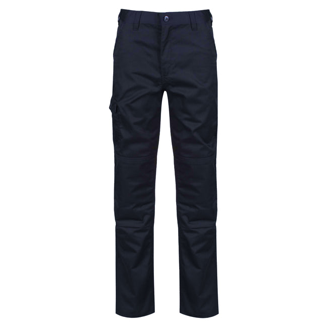 Grey Blue - Front - Regatta Mens Pro Cargo Waterproof Trousers - Regular