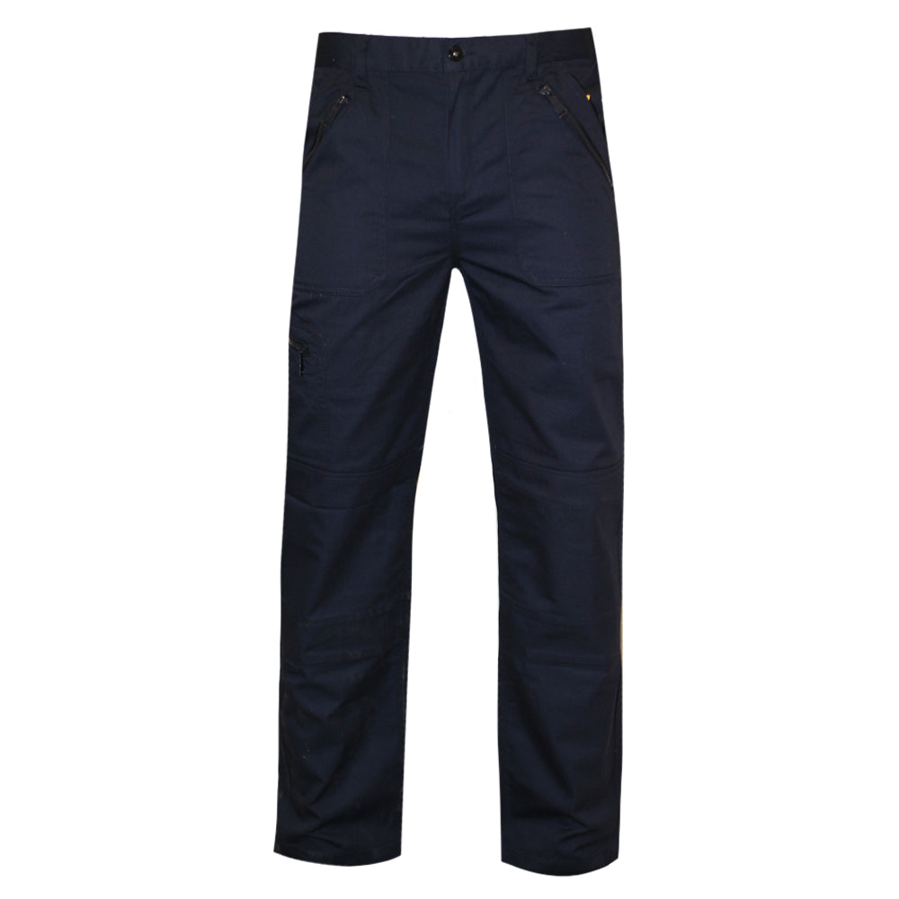 Navy - Front - Regatta Professional Mens Waterproof Trousers