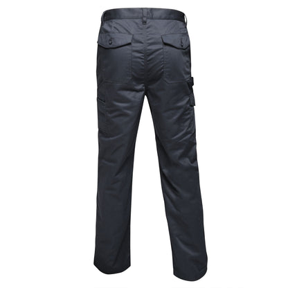 Grey Blue - Back - Regatta Professional Mens Waterproof Trousers