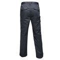 Grey Blue - Back - Regatta Mens Pro Cargo Waterproof Trousers - Long