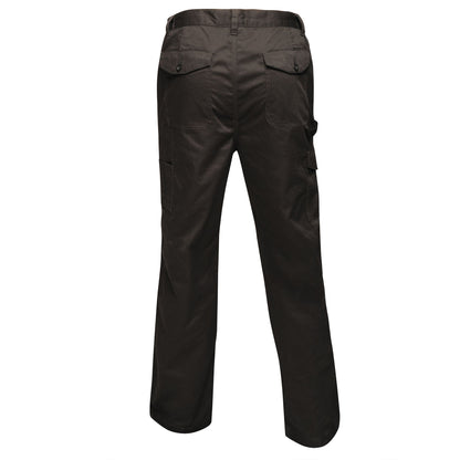 Traffic Black - Back - Regatta Professional Mens Waterproof Trousers
