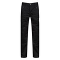 Traffic Black - Front - Regatta Mens Pro Action Waterproof Trousers - Long (34in)