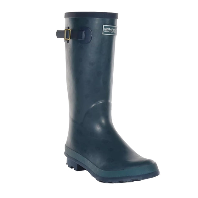 Dragonfly Dot - Front - Regatta Womens-Ladies Ly Fairweather II Tall Durable Wellington Boots