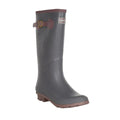 Storm Grey-Lilac - Front - Regatta Womens-Ladies Ly Fairweather II Tall Durable Wellington Boots