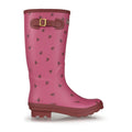 Violet-Fig Rose Blush - Side - Regatta Womens-Ladies Ly Fairweather II Tall Durable Wellington Boots