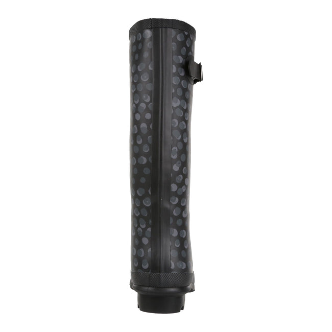 Black Print - Lifestyle - Regatta Womens-Ladies Ly Fairweather II Tall Durable Wellington Boots