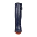 Navy-Burnt Tikka Red - Lifestyle - Regatta Womens-Ladies Ly Fairweather II Tall Durable Wellington Boots