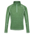 Field Green - Front - Regatta Mens Yonder Quick Dry Moisture Wicking Half Zip Fleece Jacket