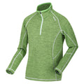 Jasmine Green - Side - Regatta Mens Yonder Quick Dry Moisture Wicking Half Zip Fleece Jacket