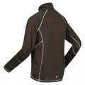 Ash - Side - Regatta Mens Yonder Quick Dry Moisture Wicking Half Zip Fleece Jacket