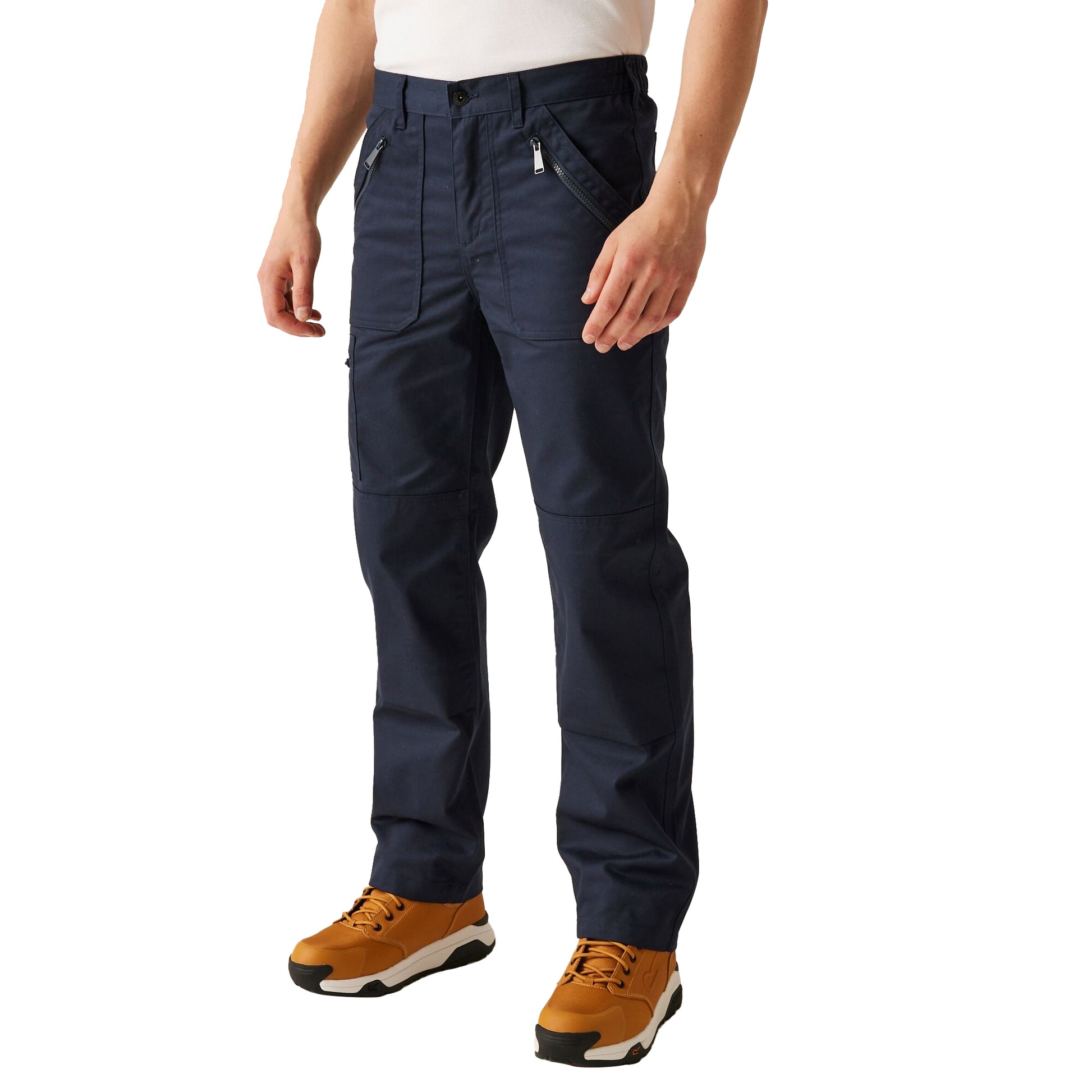 Navy - Side - Regatta Professional Mens Trousers